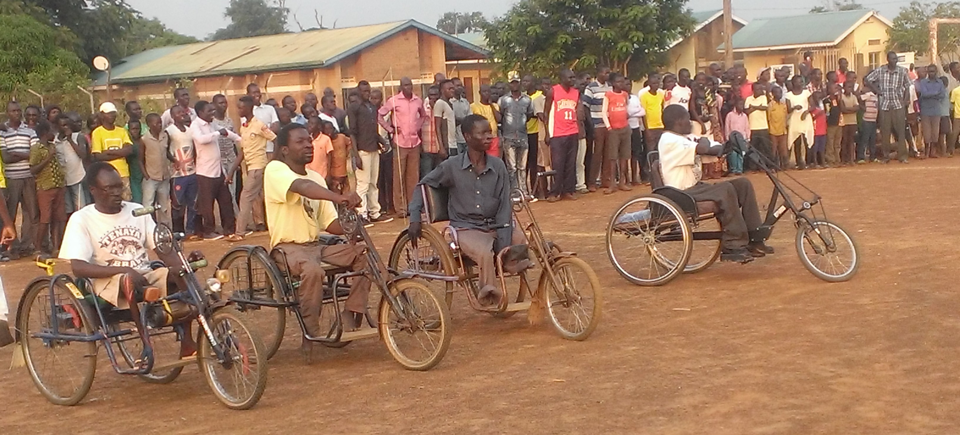 All competitors were eager to get first